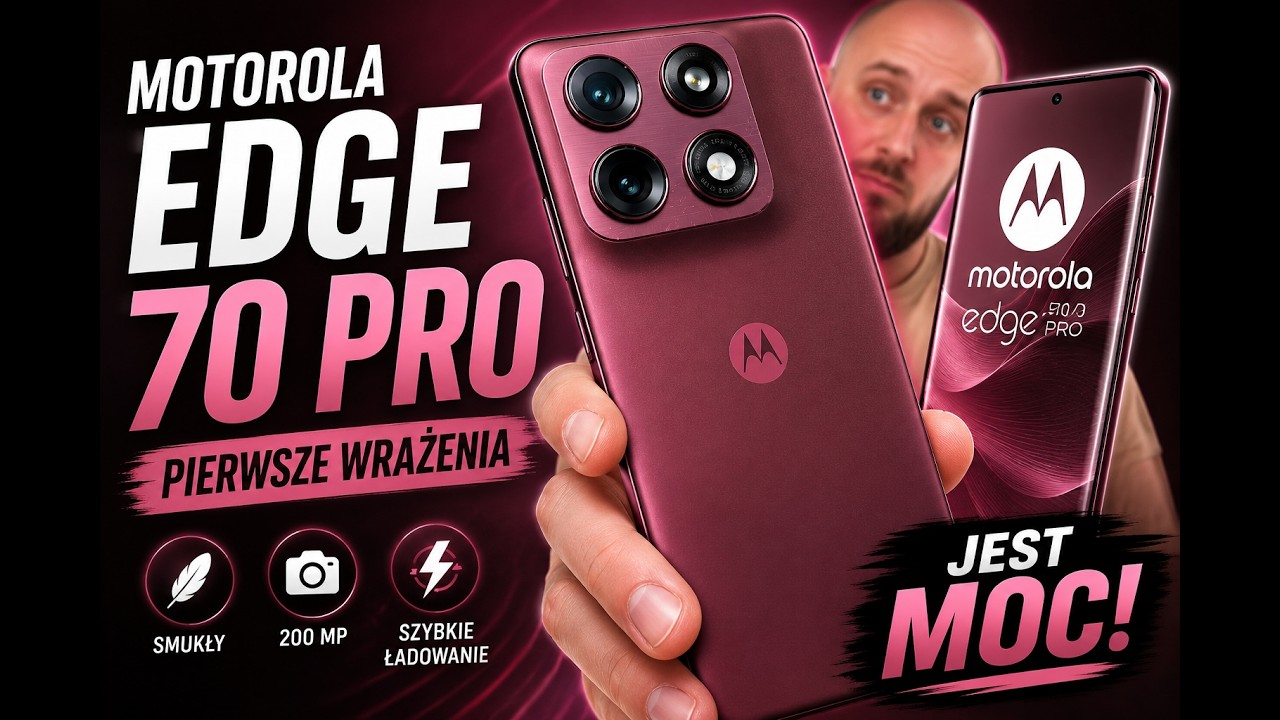 Motorola edge 70 Pro - fotograficzny kozak? [Pierwsze Wrażenia]