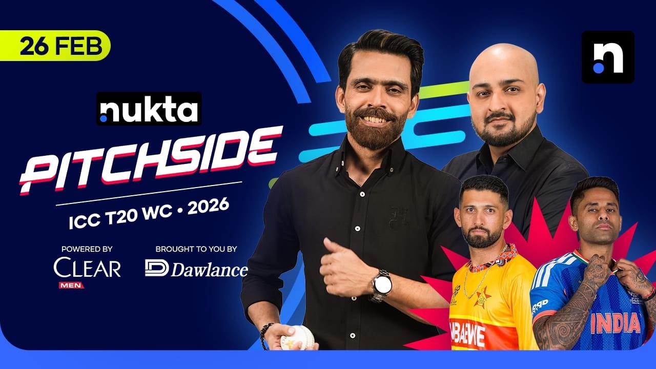 LIVE: ICC T20 WC 2026 | IND vs ZIM Post Match Analysis | Fawad Alam & Anis Sajan | Nukta Pitchside