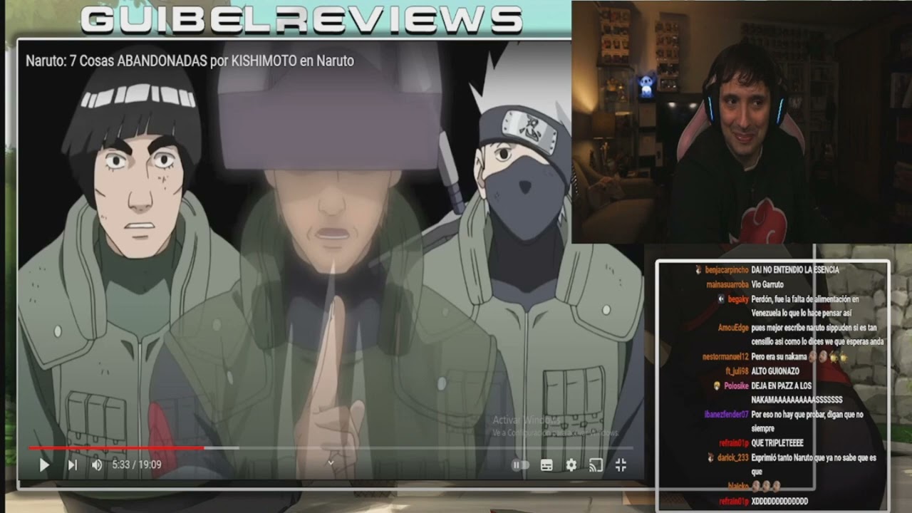 GUIBEL REACCIONA A DAI DICIENDO LOCURAS SOBRE NARUTO