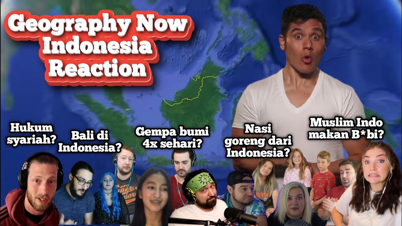 Inilah Indonesia 🇮🇩 | Geography Now Indonesia Reaction | Sub Indo