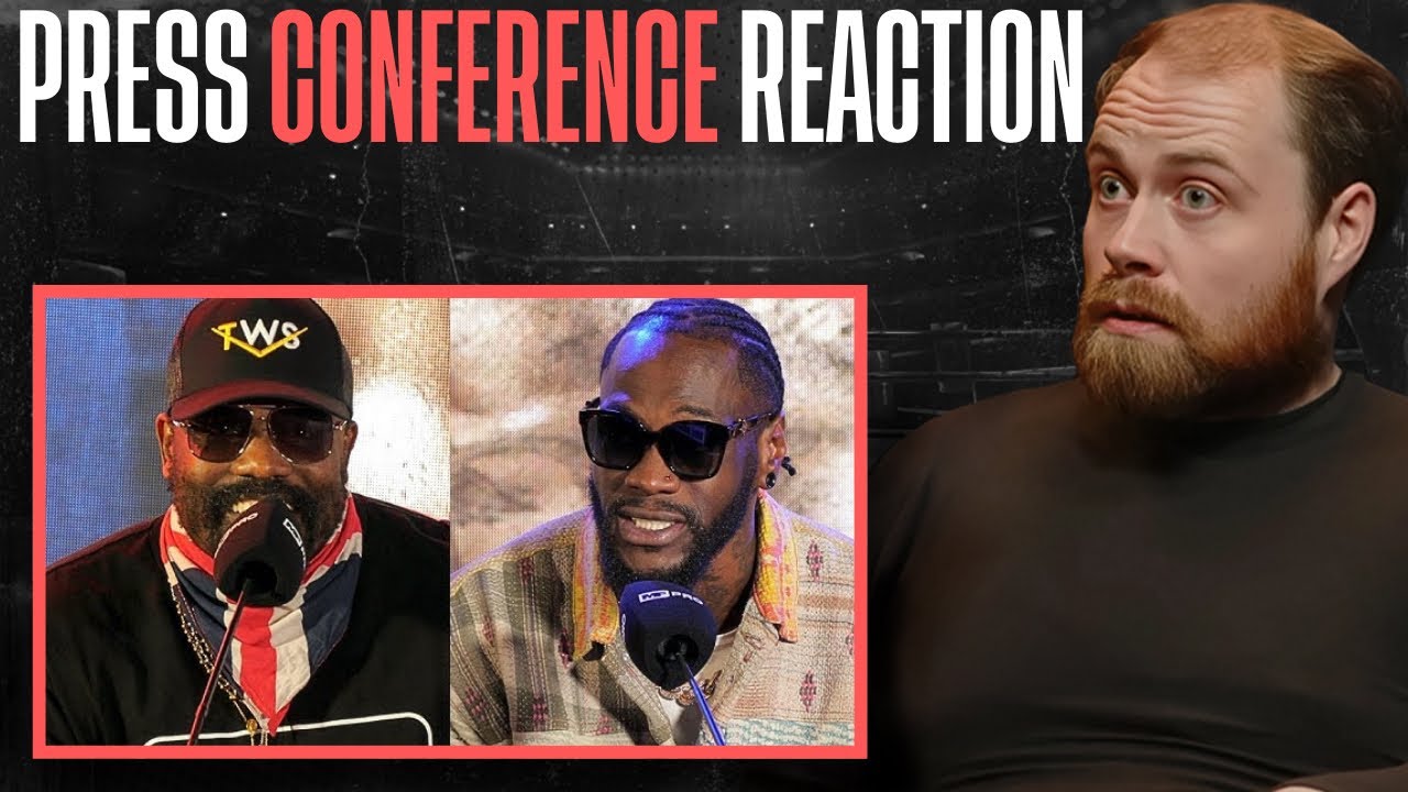 SO THAT WAS… OK | DEREK CHISORA | DEONTAY WILDER PRESS CONFERENCE REACTION