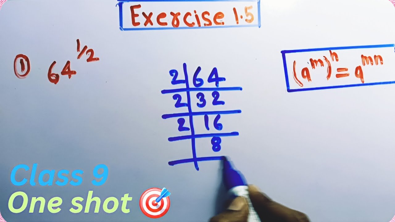 Class 9 Maths | Chapter 1 Number System | Exercise 1.5 | NCERT Solutions