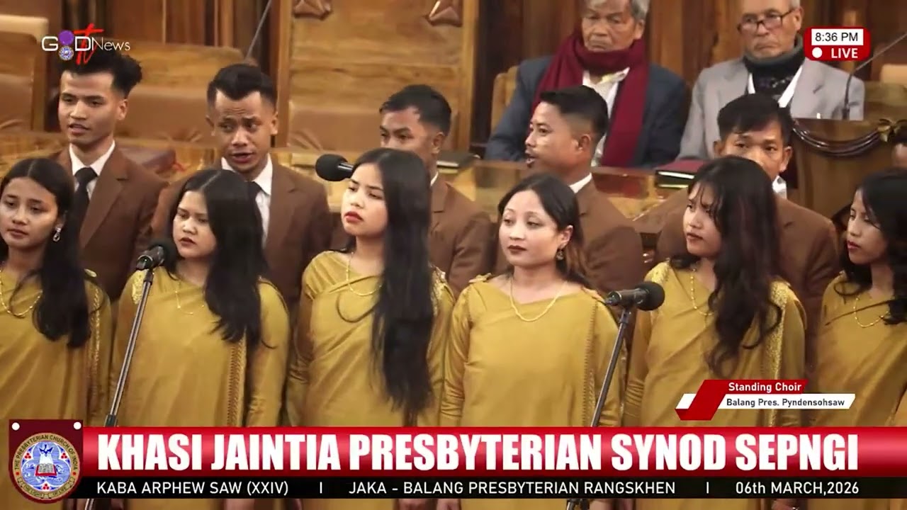 STANDING CHOIR PYNDENSOHSAW DISTRICT || KJP SYNOD SEPNGI 2026, BALANG RANGSHKEN