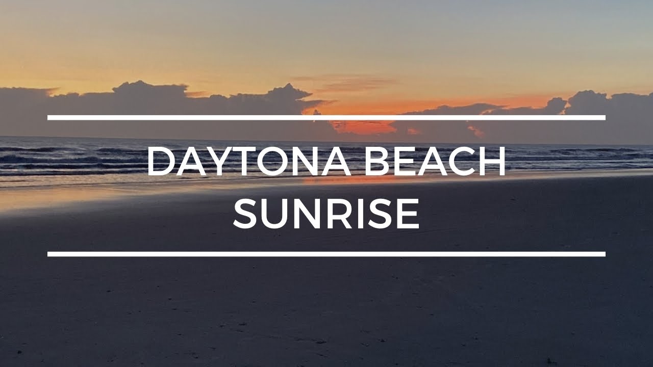 Daytona Beach Florida Sunrise - Daytona Beach, FL 32118