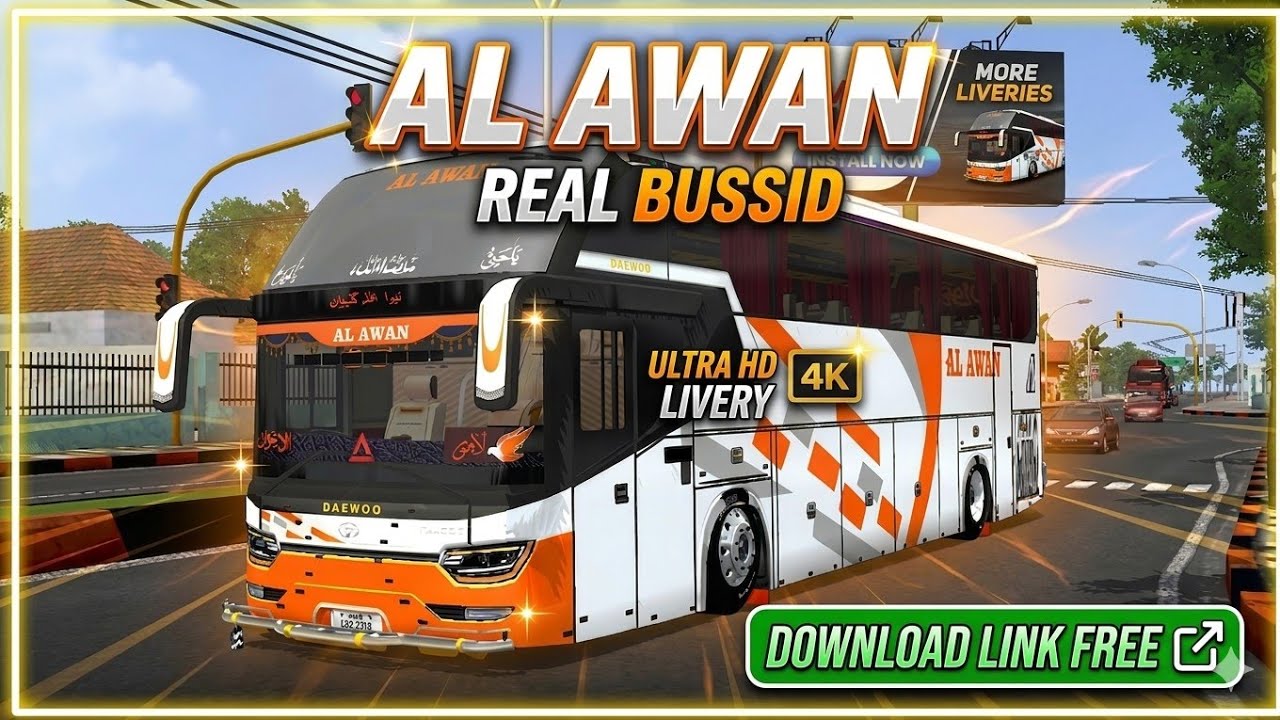 AL AWAN EXPRESS NEW ULTRA HD LIVERY DOWNLOAD | BUSSID LIVERY DOWNLOAD AND ENJOYE 