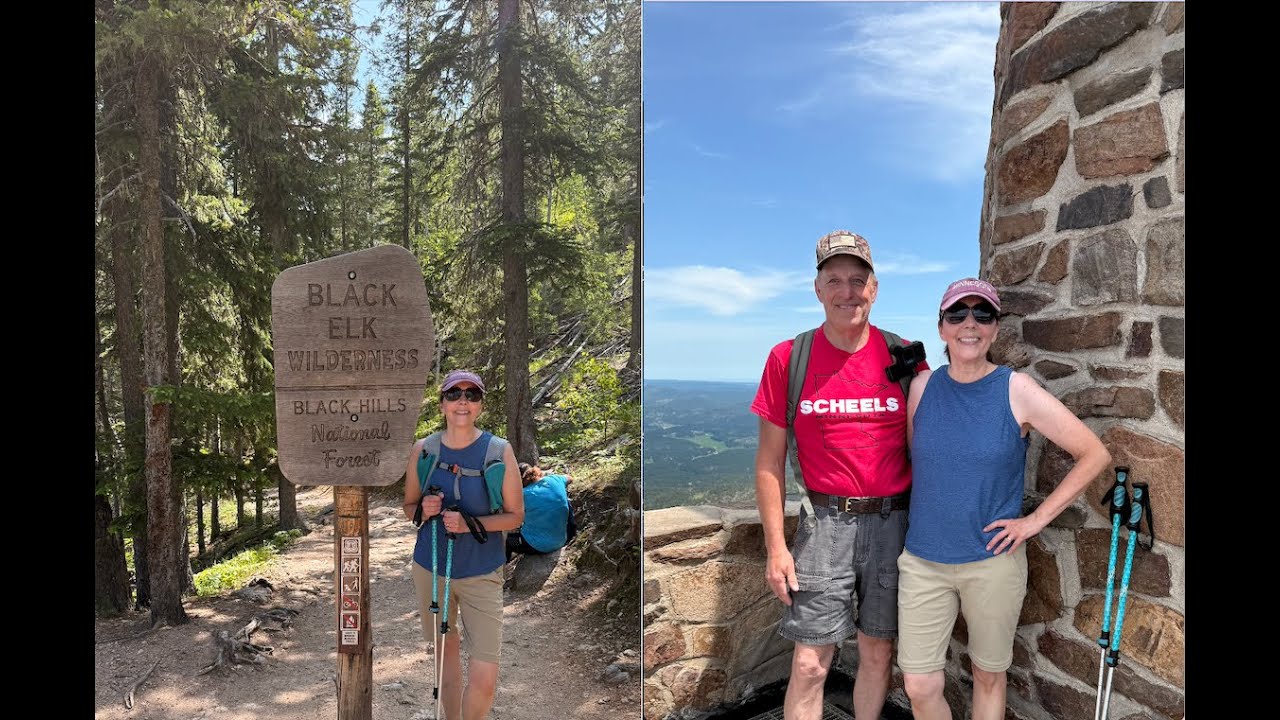 What's it like trekking up to Black Elk Peak;  South Dakota Black Hills