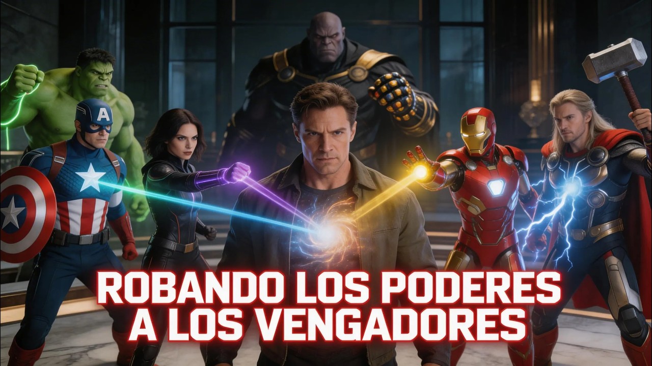 Robando los poderes a los vengadores, capitulo 1 al 10