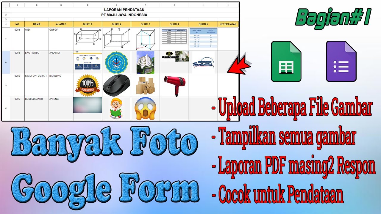 Lebih Dari 1, CARA MENAMPILKAN BANYAK GAMBAR RESPON GOOGLE FORM 2023 (Bagian#1)