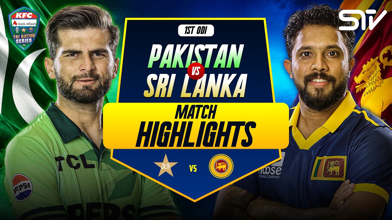 Match Highlights | Pakistan vs Sri Lanka | Match 1 | ODI Tri-Series 2026 | PCB | M9S1H