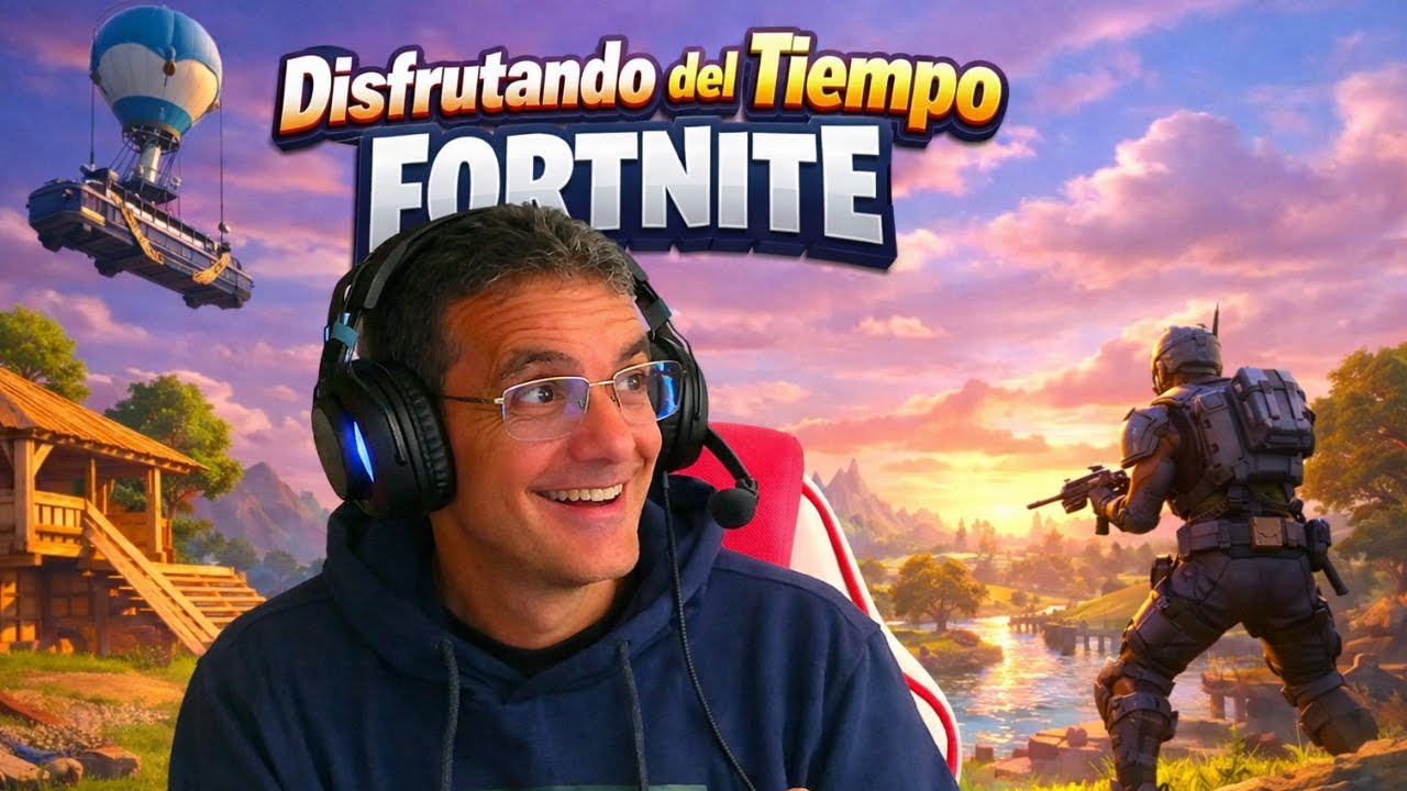 DISFRUTANDO DEL TIEMPO  FORTNITE