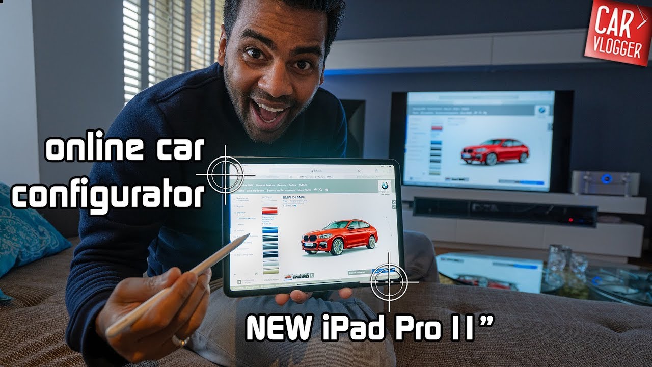 НАСТРОЙКА МОЕГО НОВОГО BMW X4M40i 2019 НА НОВОМ iPad Pro 2018