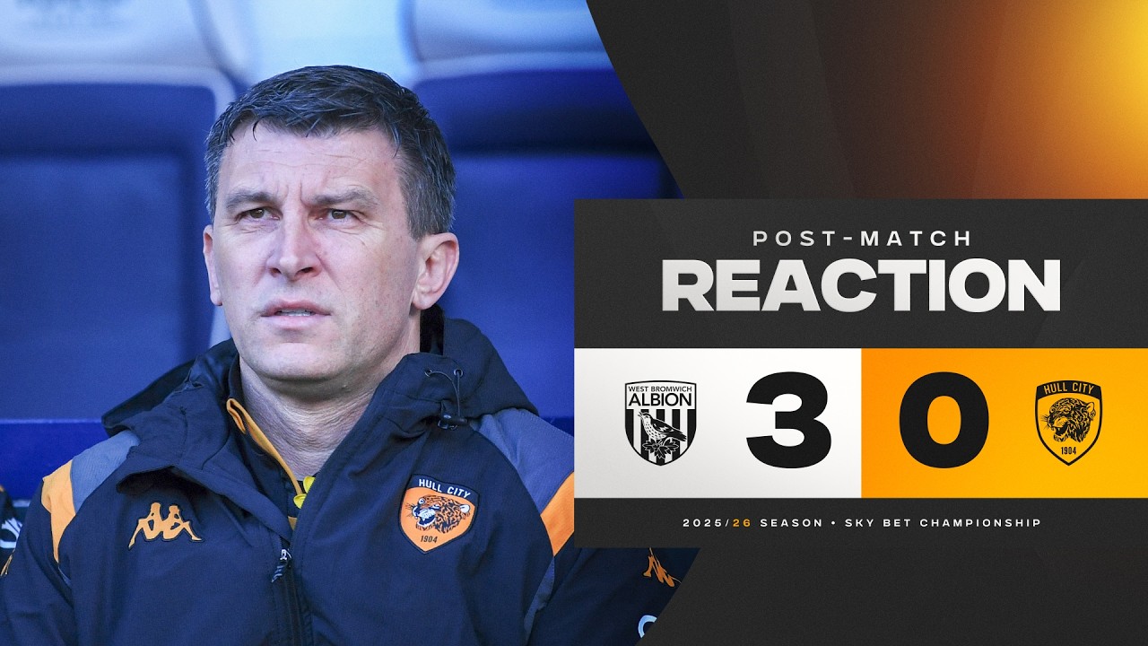 Вест Бромвич Альбион 3-0 Халл Сити | Послематчевая реакция Сергея Якировича | Чемпионат Sky Bet