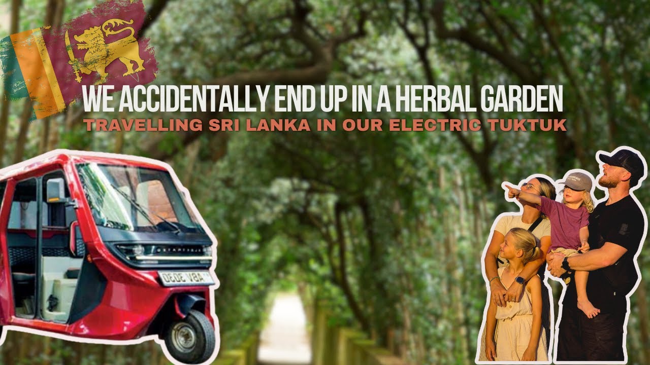 Our Electric Tuk Tuk Adventure Took a Surprising Turn in Sri Lanka! 🇱🇰🛺 | 4 Backpacks, Many Memories