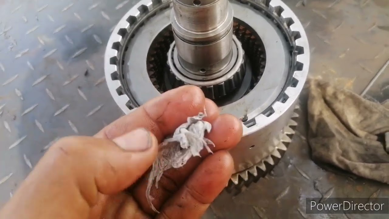 COMO desarmar los PAQUETES de piñon y discos sin usar extractores en caja de retro jhon deere 310SG
