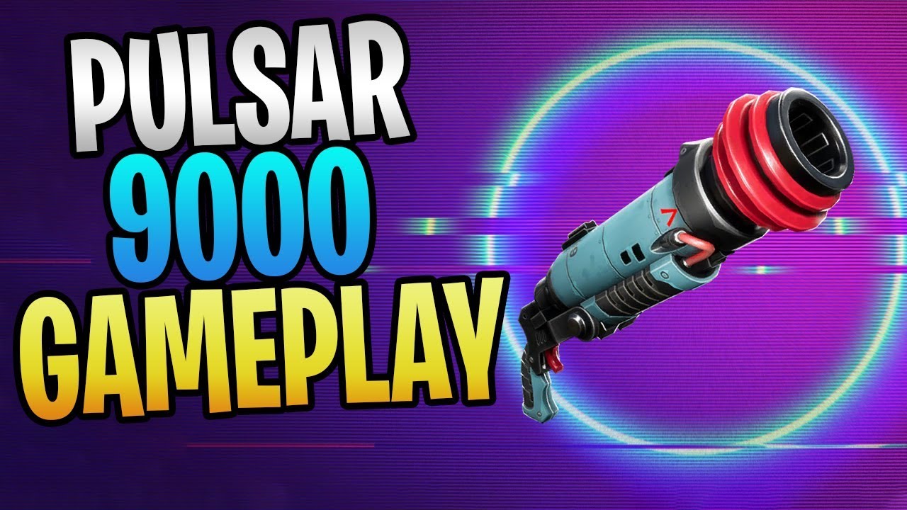 FORTNITE - New Pulsar 9000 Sci-Fi Shotgun Save The World Gameplay