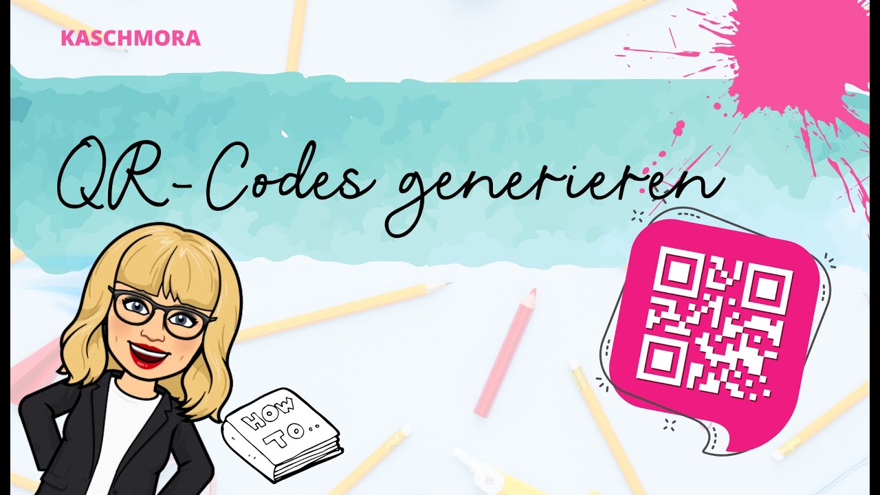 QR-Codes generieren und in Arbeitsblätter einbetten