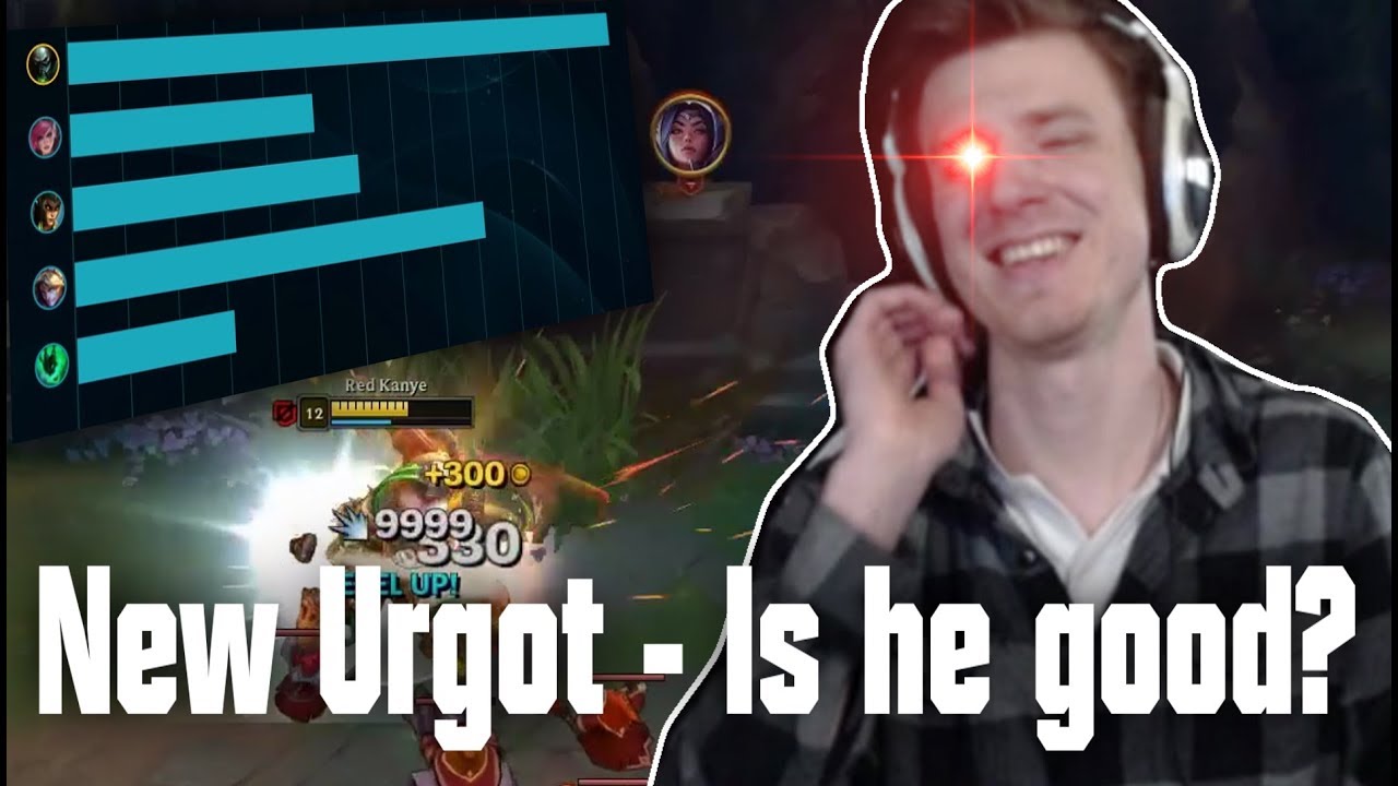 Hashinshin tries out REWORKED URGOT! + 