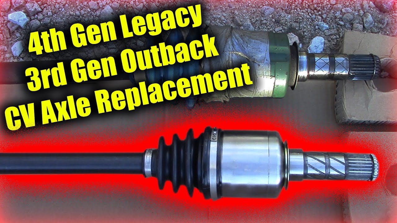 2005-2009 Subaru Legacy CV Axle Replacement