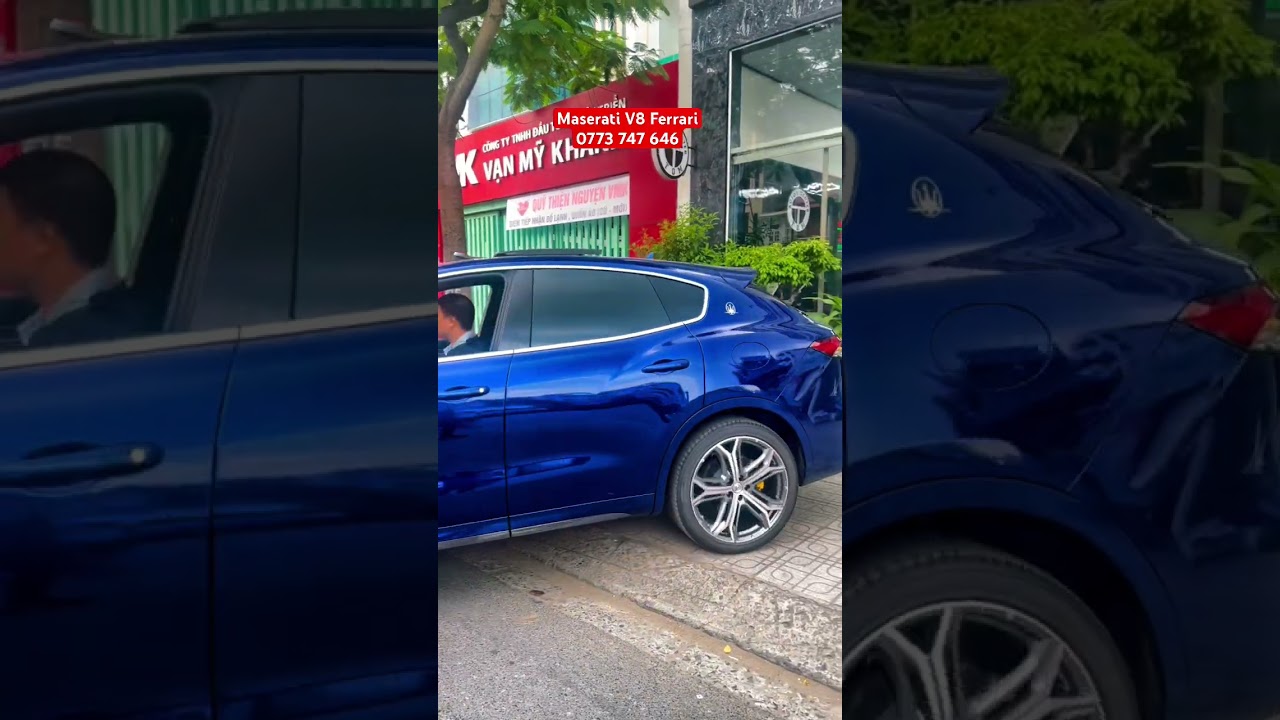 Maserati Levante Trofeo V8 engine Ferrari #haioto #maserati #ferrari