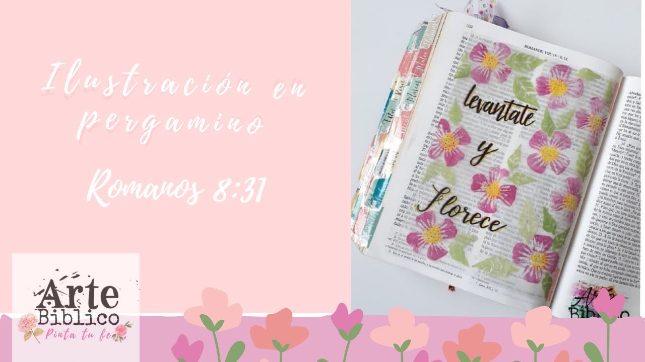 Biblia Técnica Pergamino en ViErNeS CrEaTiVo de Arte Biblico Pinta Tu Fe