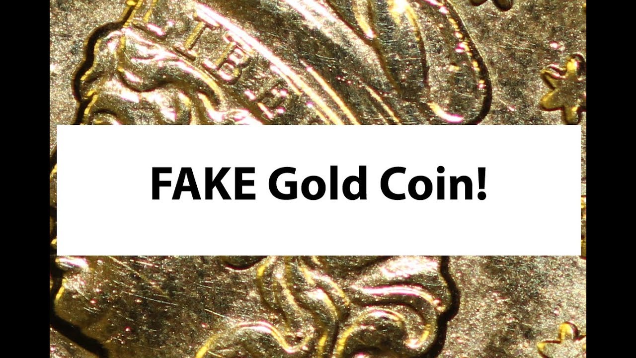 FAKE Gold Coin! Look What Came Into Our Shop!