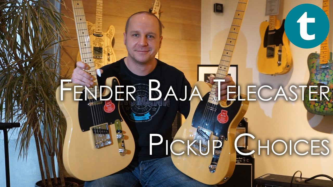 Fender Baja Telecaster with Joe Barden Pickups