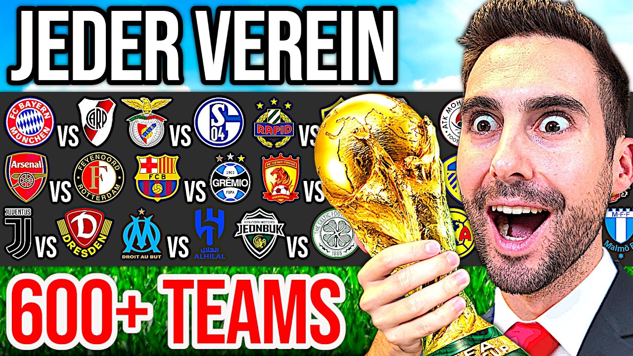 Ein Turnier mit JEDEM Verein in FC 24!! 🏆😱 (690 Teams)
