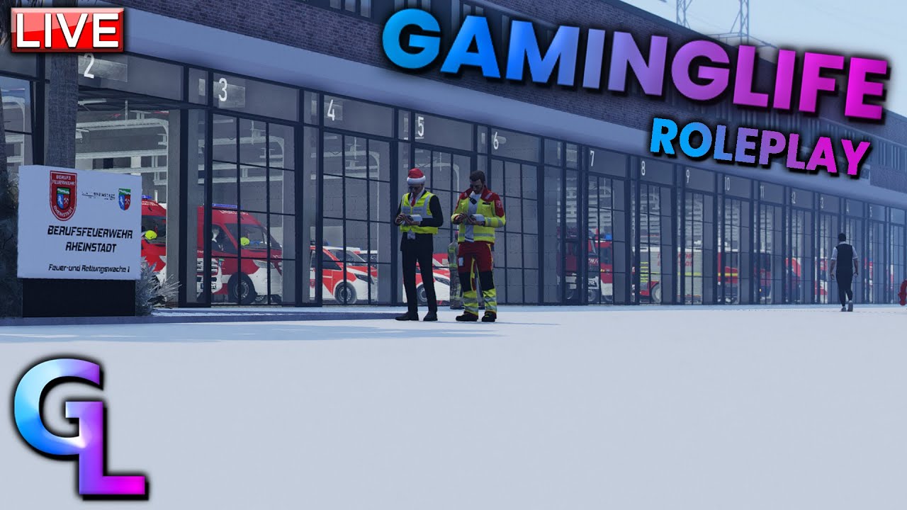 🔴 Graham im Dienst für Rheinstadt! | Gaminglife Roleplay | !server !dc !socials