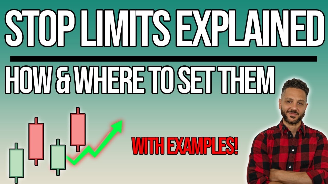 ✏️ HOW to use a STOP LIMIT ORDER & AT WHAT PRICE 🤔? [EXPLAINED]