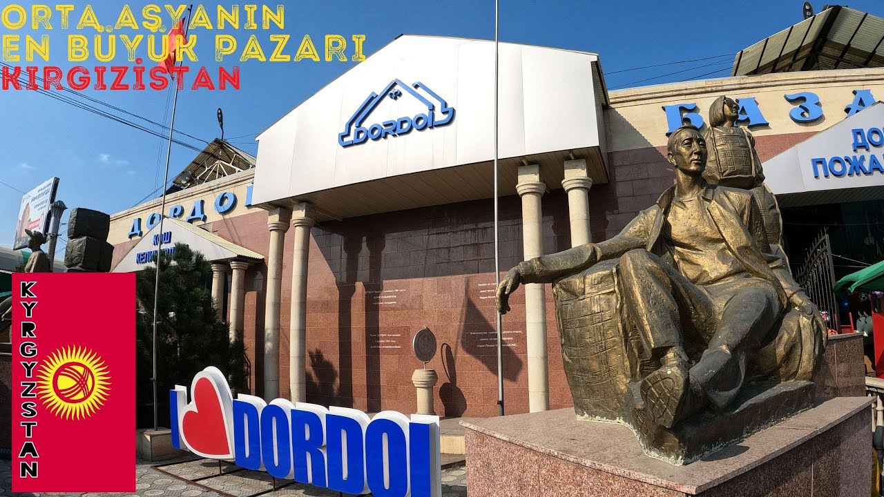 ORTA ASYA'NIN EN BÜYÜK PAZARI DORDOY BAZAAR & 40.000 KİŞİ ÇALIŞIYOR l KIRGIZ YEMEĞİ VE AT ETİ #12