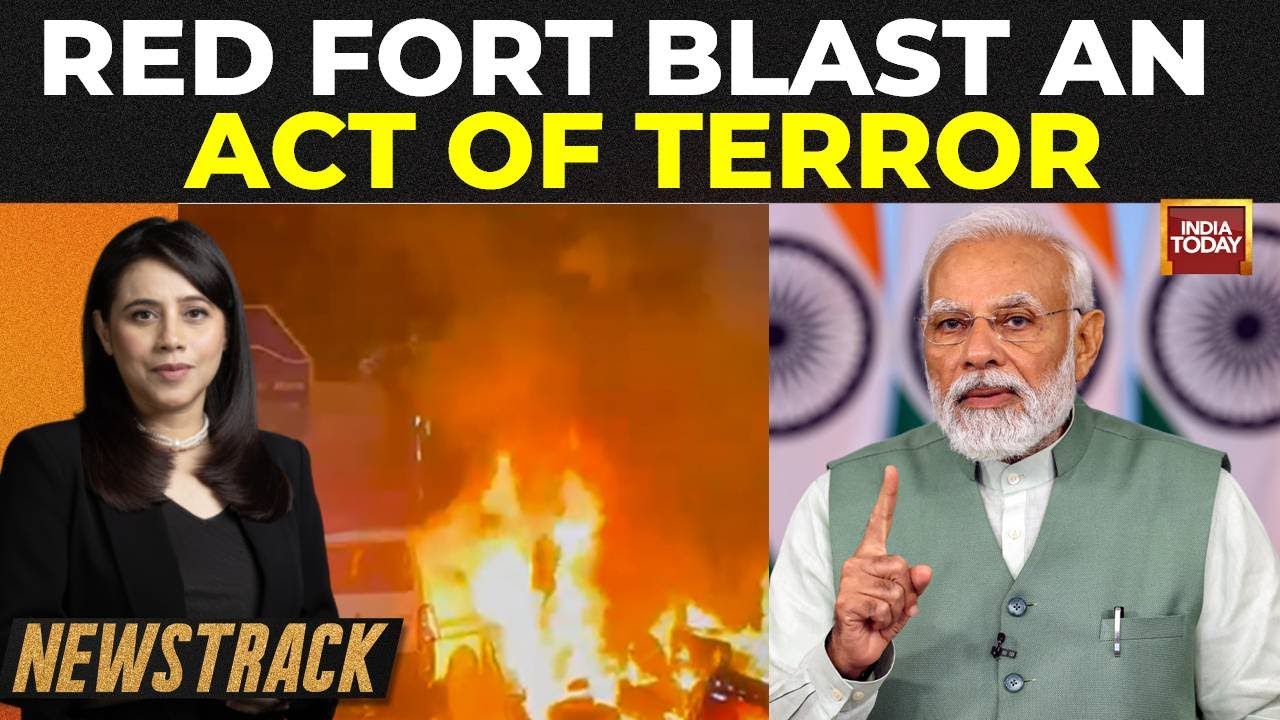 Red Fort Blast Declared Terror Attack; PM Modi Vows Swift Justice After CCS Meet | Delhi Blast News