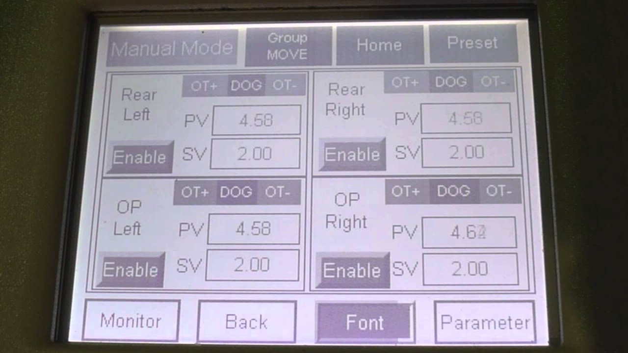 AL01887 PP Hollow Sheet Line Auto Calibrating