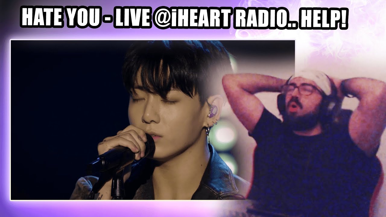 정국 (Jung Kook) 'Hate You' @ iHeartRadio LIVE | Shiki Reaction
