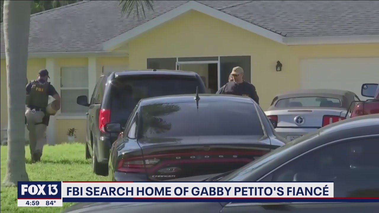 FBI takes boxes of evidence from Brian Laundrie's home, tows car