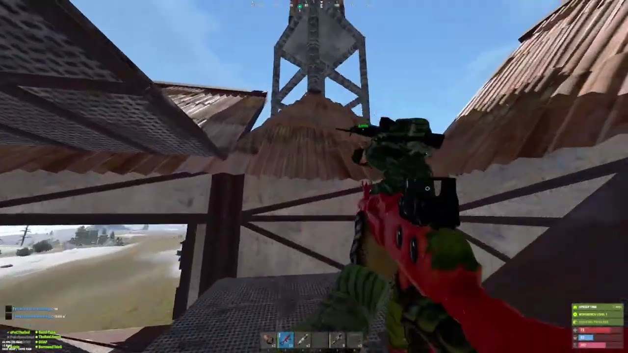 Raiding multiple bases with the squad!! #rustpc #raid #pvp #rockets #teamwork #rustclips #aklover 