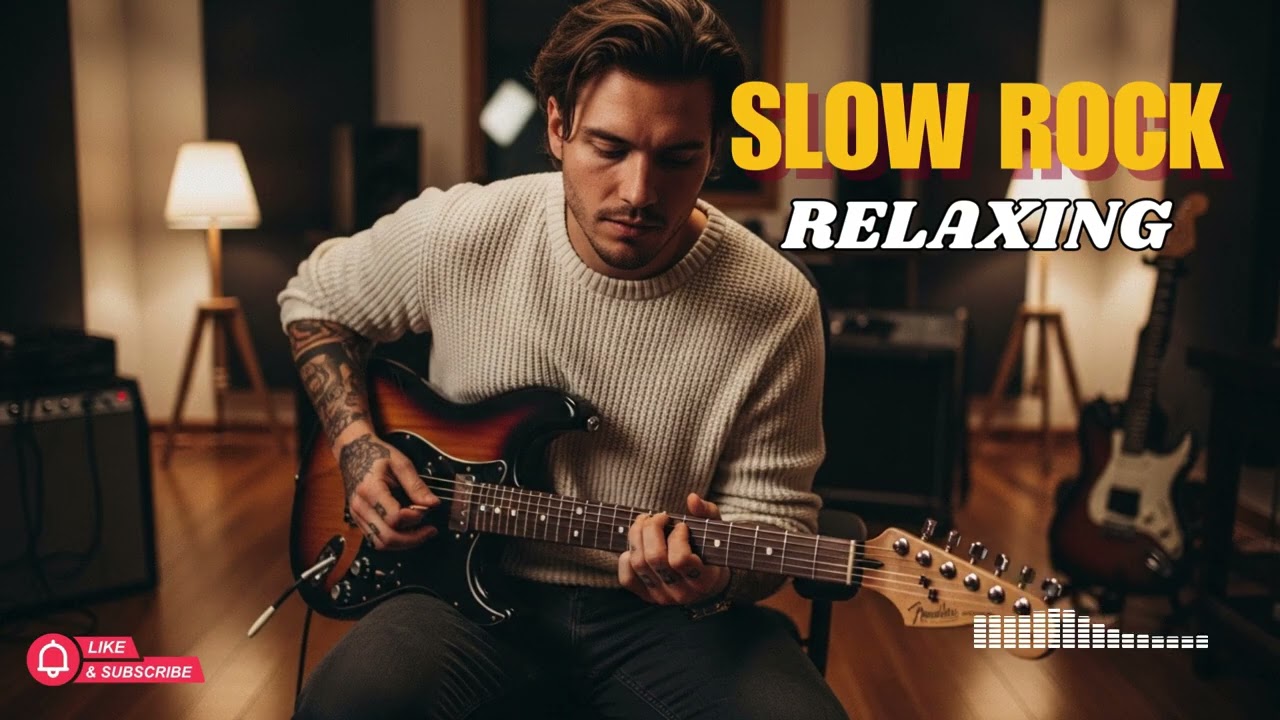 Slow Rock Night Music – Deep Feelings & Midnight Vibes