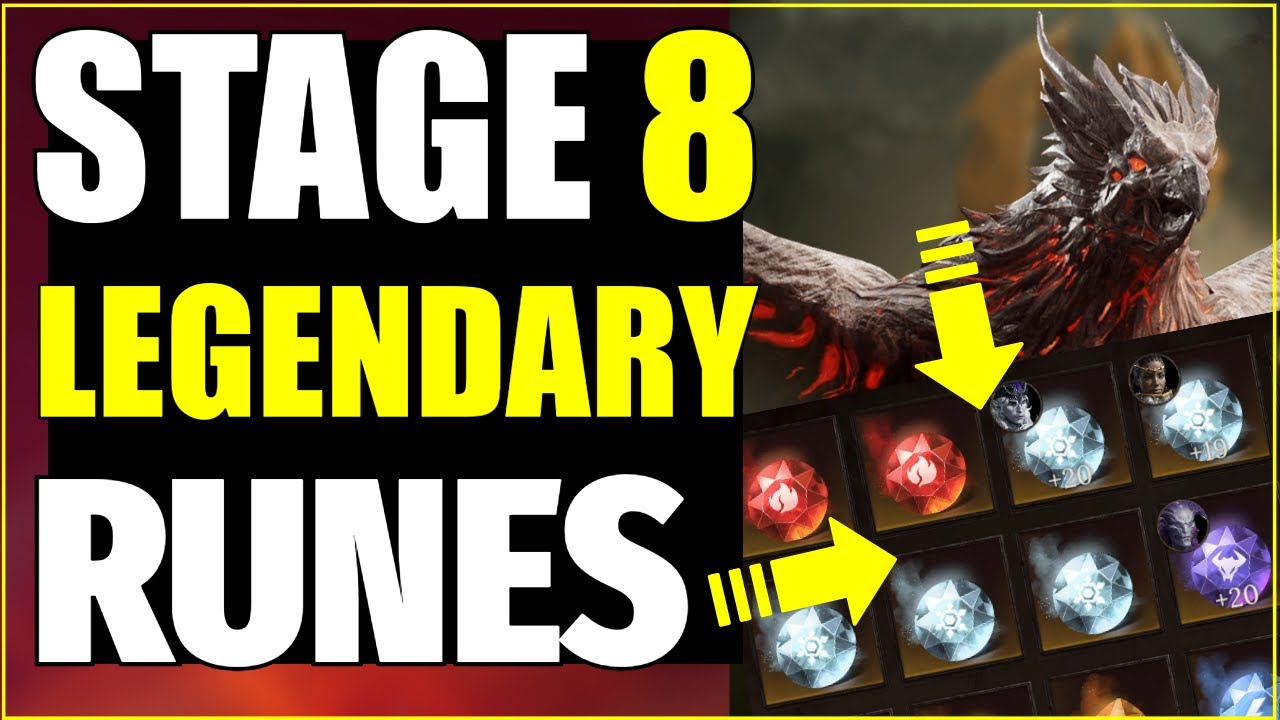 ALL RARES = Legendary RUNES | Heretical Ruins Fyre  Dragonheir: Silent Gods
