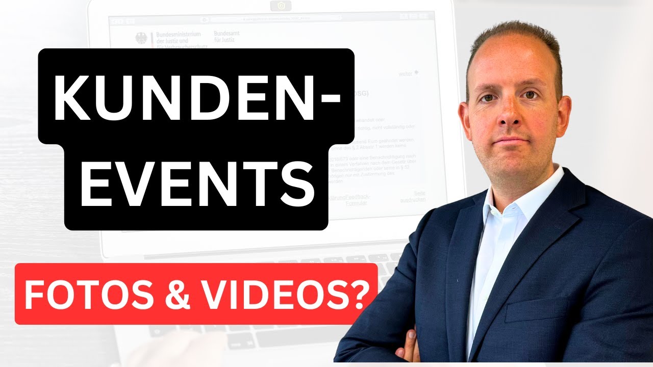DARF ich meine Kunden aufnehmen? (Datenschutz)