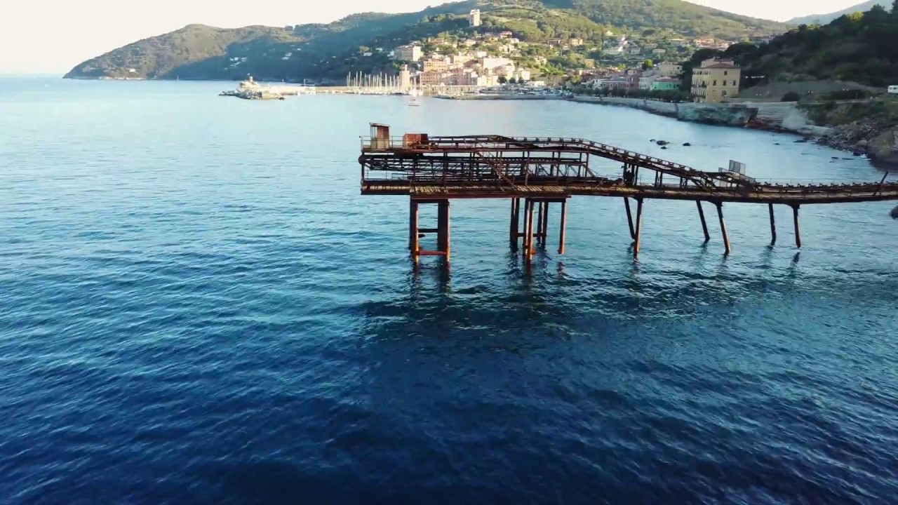 Pontile della vecchia miniera di Rio Marina