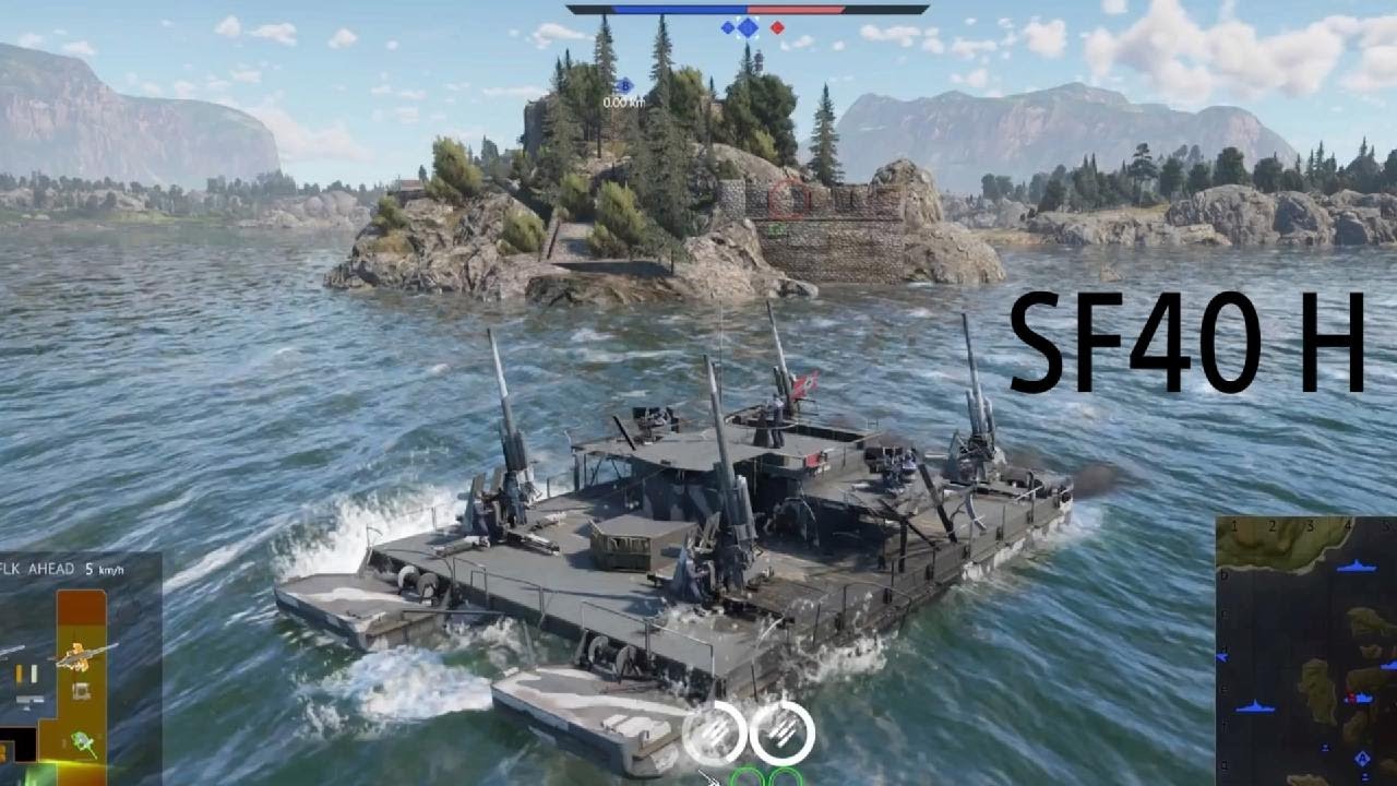 War Thunder SF40 heavy gameplay