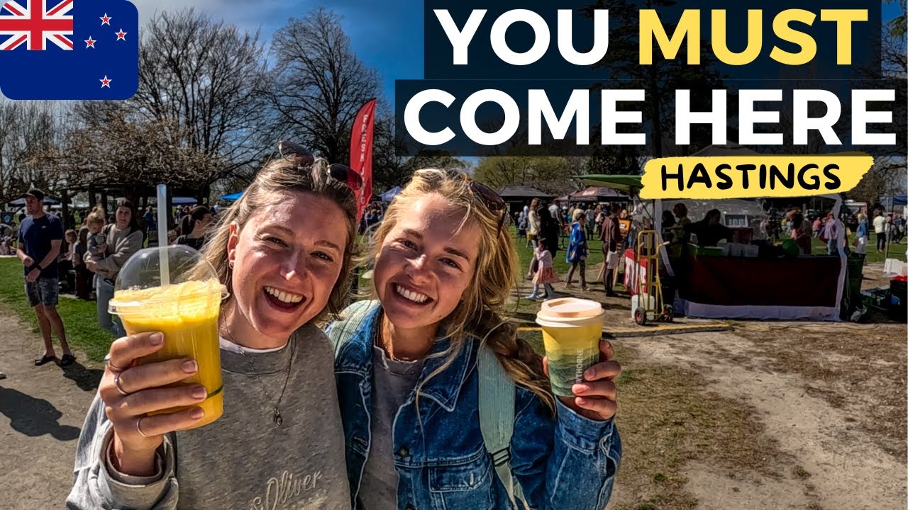 Is This The Best Farmers Market In Hawke's Bay? Hastings, New Zealand 🇳🇿