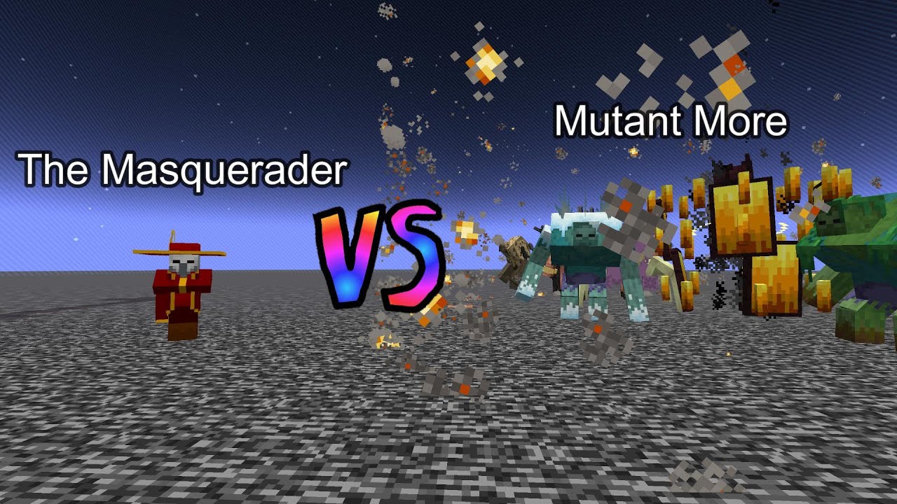 The Masquerader vs Mutant More | Minecraft  Mob Battle