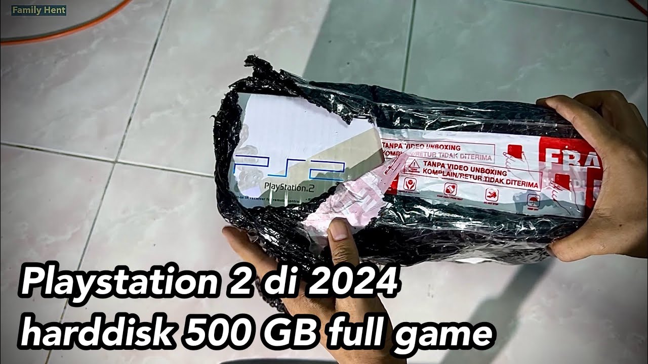 Playstation 2 second full permainan 500 GB beli di Matahari Game Shopee