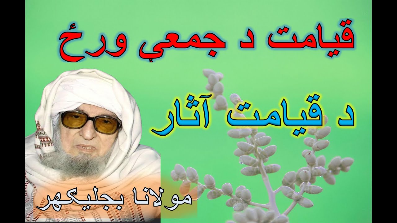 د قیامت آثار | علایم قیامت | مولانا بجلی گهر صاحب