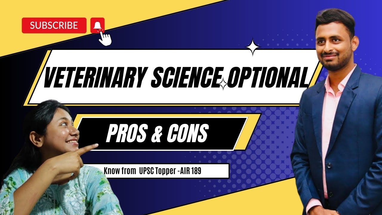 Veterinary Science Optional || Pros and Cons || AIR-189 || Dr Habeebulla Shaik || UPSC || Vets diary