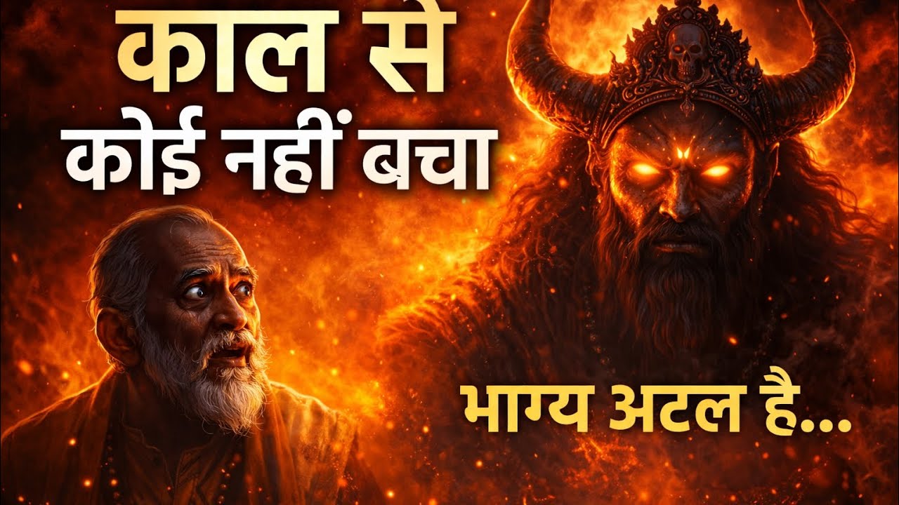 भाग्य अटल है काल और भय की डरावनी कहानी  Kahani #Emotional #Moral #Story Hindi #UVstory #viralstory