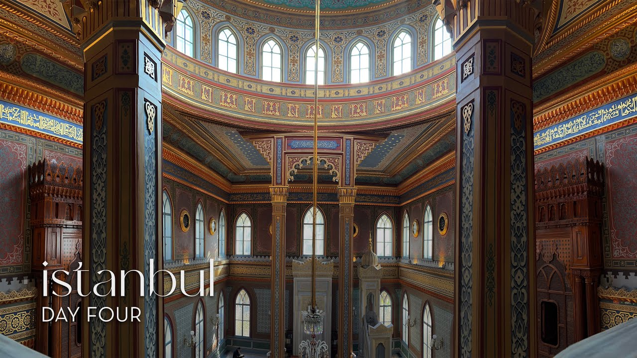 Yildiz Hamidiye Camii, Turkish Coffee, and Doner Kebab | Last Day in Istanbul, Turkey