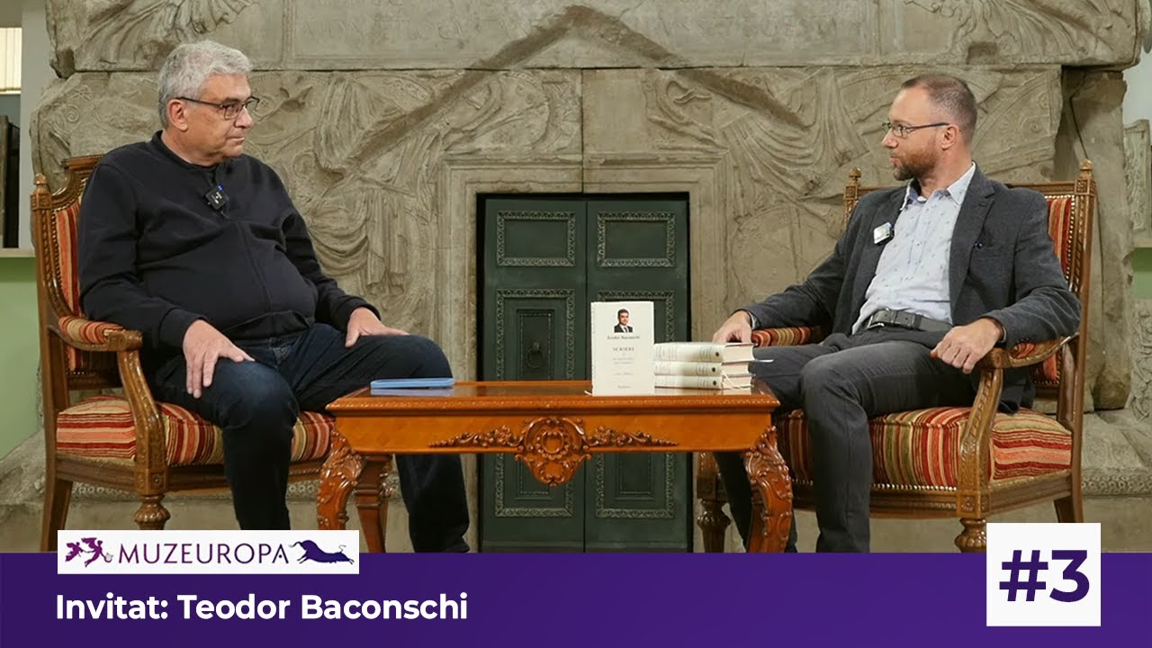 MUZEUROPA - Dialogurile MNIR #3 cu Cătălin Pavel | Invitatꓽ Teodor Baconschi