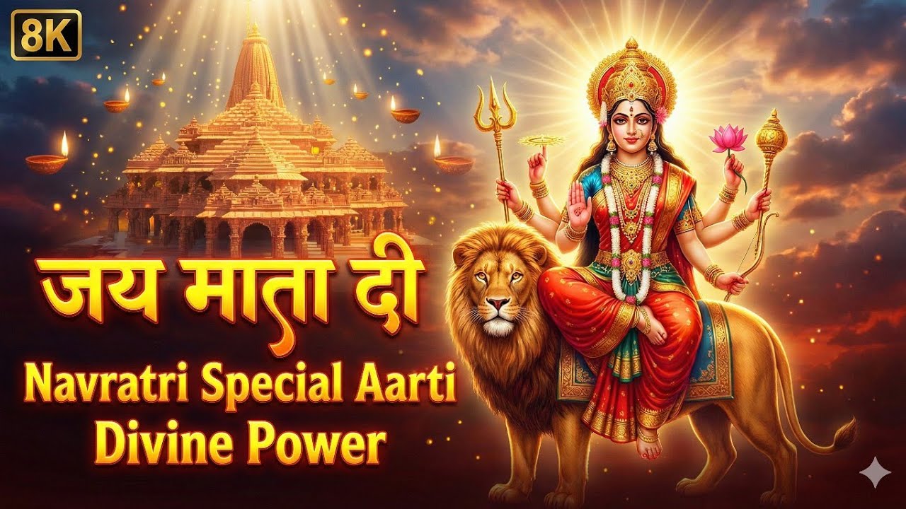 🌸 Navdurga Ki Sampoorna Aarti | Heart Touching Mata Rani Bhajan |