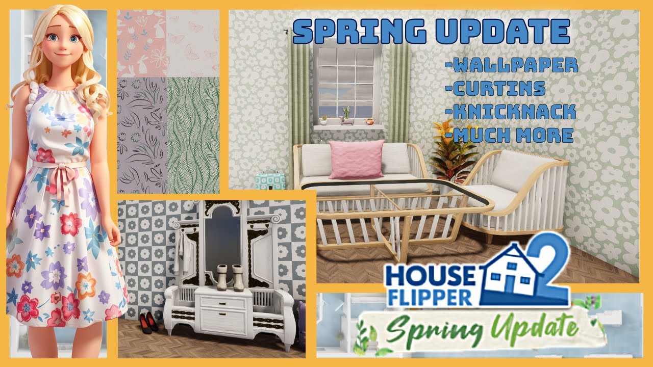 Spring Update Quick Peek! House Flipper 2